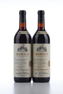 BAROLO 1974 - Bruno Giacosa - 2 Bottles