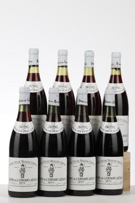 BEAUNE GREVES VIGNE DE L'ENFANT JESUS 1976 - Bouchard - 8 Bottles - Owc 12