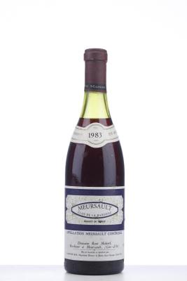MEURSAULT ROUGE CLOS DE LA BARONNE 1983 - Rene Manuel - 1 Bottle