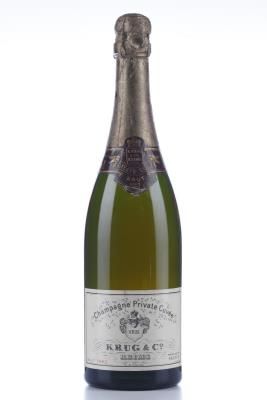 KRUG BRUT PRIVATE CUVEE 1962 - Krug - 1 Bottle