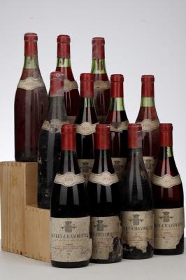 GEVREY CHAMBERTIN 1975 - Trapet - 11 Bottles