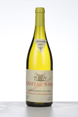 CHATEAUNEUF DU PAPE BLANC RAYAS 2007 - 1 Bottle