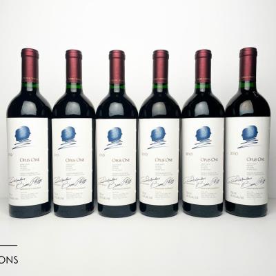OPUS ONE 2010 - Mondavi/Rothschild - 6 Bottles