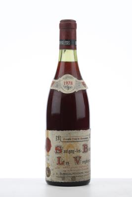 SAVIGNY LES BEAUNE LES VERGELESSES 1978 - Dubreuil Fontaine - 1 Bottle