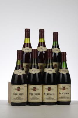 BOURGOGNE ROUGE 1988 - Coquard Loison Fleurot - MB - 7 Bottles