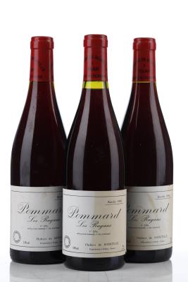 POMMARD LES RUGIENS 1996 - Hubert de Montille - 3 Bottles