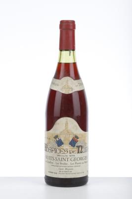HOSPICES DE NUITS NUITS ST GEORGES LES CHAILLOTS - LES BRULEES - LES PLANTES AU BARON CUVEE MIGNOTTE 1979 - Dupard Aine - 1 Bottle