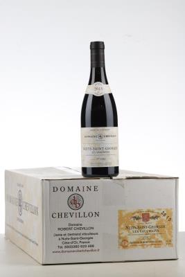 NUITS ST GEORGES LES VAUCRAINS 2015 - Robert Chevillon - 12 Bottles - Oc 12