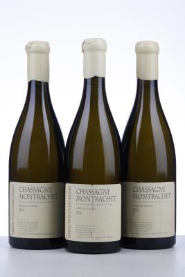 CHASSAGNE MONTRACHET BLANC VIEILLES VIGNES 2016 - Pierre Yves Colin Morey - 3 Bottles