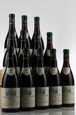 VOLNAY CLOS DES SANTENOTS 1998 - Jacques Prieur - 12 Bottles