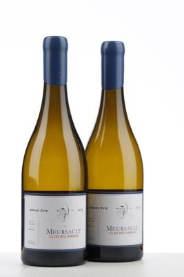 MEURSAULT CLOS DES AMBRES 2015 - Arnaud Ente - 2 Bottles