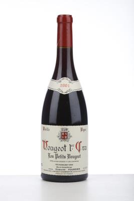 VOUGEOT LES PETITS VOUGEOTS VIEILLE VIGNE 2001 - Fourrier - 1 Bottle