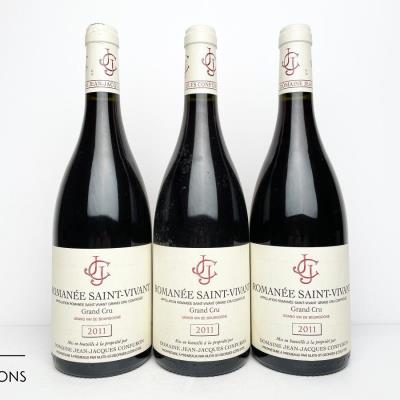 ROMANEE ST VIVANT 2011 - Jean Jacques Confuron - 3 Bottles