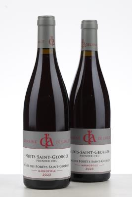 NUITS ST GEORGES CLOS DES FORETS ST GEORGES 2023 - Domaine de l'Arlot - 2 Bottles