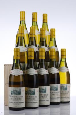 PULIGNY MONTRACHET LES COMBETTES 1990 - Jacques Prieur - 12 Bottles - Owc 12