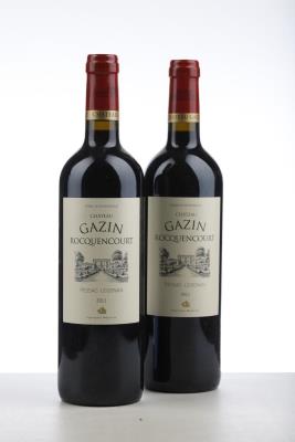 GAZIN ROCQUENCOURT 2011 - Mc - 2 Bottles