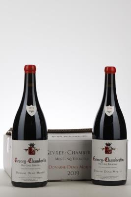 GEVREY CHAMBERTIN MES CINQ TERROIRS 2019 - Denis Mortet - 2 Magnums - Oc 3