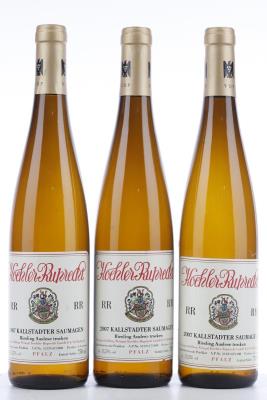 KALLSTADTER SAUMAGEN RR RIESLING AUSLESE TROCKEN 2007 - Koehler Ruprecht - 3 Bottles