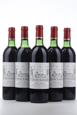 LAGRANGE 1981 - Mc - 5 Bottles