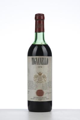 TIGNANELLO 1978 - Antinori - 1 Bottle