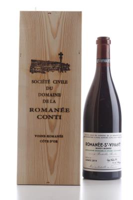 ROMANEE ST VIVANT 2014 - Domaine de la Romanee Conti - 1 Bottle - Owc 1