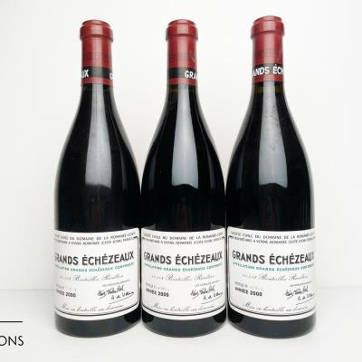 GRANDS ECHEZEAUX 2000 - Domaine de la Romanee Conti - 3 Bottles