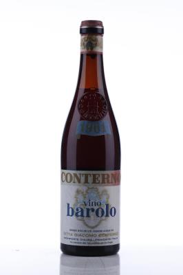 BAROLO 1961 - Giacomo Conterno - 1 Bottle