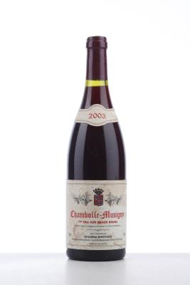 CHAMBOLLE MUSIGNY AUX BEAUX BRUNS 2003 - Ghislaine Barthod - 1 Bottle