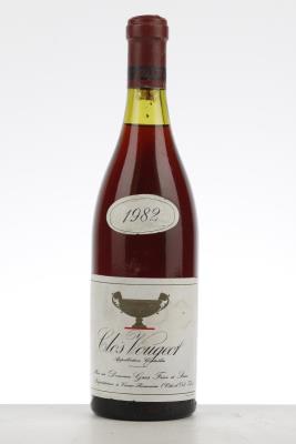 CLOS VOUGEOT 1982 - Gros Frere et Soeur - 1 Bottle