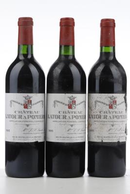 LATOUR A POMEROL 1995 - Mc - 3 Bottles