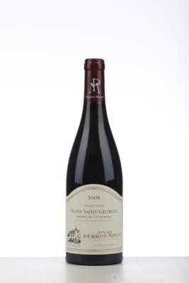 NUITS ST GEORGES LES MURGERS VIEILLES VIGNES 2008 - Perrot Minot - 1 Bottle