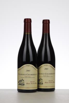 CHARMES CHAMBERTIN VIEILLES VIGNES 2001 - Henri Perrot Minot - 2 Bottles
