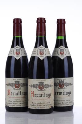 HERMITAGE ROUGE 1993 - Jean Louis Chave - 3 Bottles