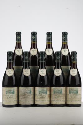 VOLNAY CLOS DES SANTENOTS 1996 - Jacques Prieur - 9 Bottles