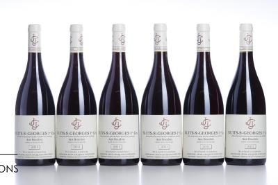 NUITS ST GEORGES AUX BOUDOTS 2011 - JJ. Confuron - 6 Bottles - Oc 6