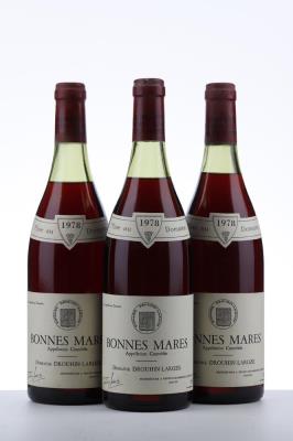 BONNES MARES 1978 - Drouhin Laroze - 3 Bottles