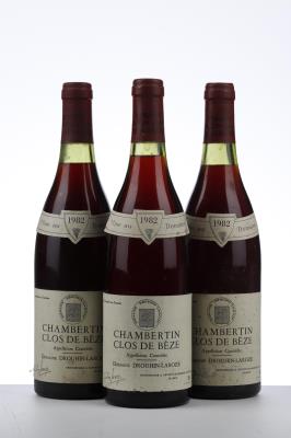 CHAMBERTIN CLOS DE BEZE 1982 - Drouhin Laroze - 3 Bottles