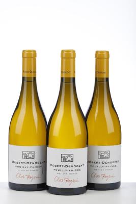 POUILLY FUISSE LES REYSSEE VIEILLES VIGNES 2015 - Robert Denogent - 3 Bottles