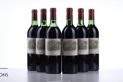 LAFITE ROTHSCHILD 1983 - Mc - 6 Bottles