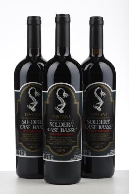 100% SANGIOVESE CASE BASSE 2019 - Soldera - 3 Bottles - Oc 3