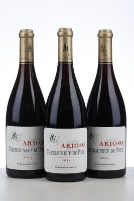 CHATEAUNEUF DU PAPE ARIOSO 2014 - Rotem et Mounir Saouma - 3 Bottles