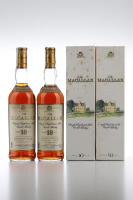 MACALLAN 10 Y  - Giovinetti - Alc 40% - 2 Bottles - Oc 1