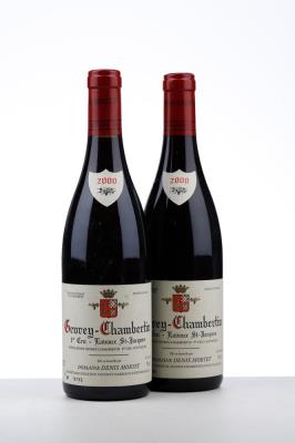 GEVREY CHAMBERTIN LAVAUX ST JACQUES 2000 - Denis Mortet - 2 Bottles