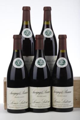 SAVIGNY LES BEAUNE 1991 - Louis Latour - 5 Bottles
