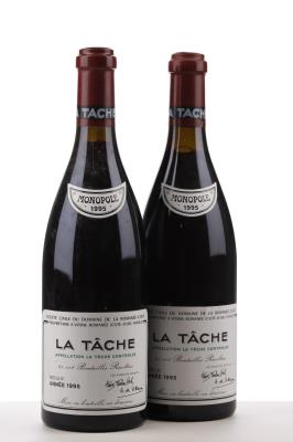 LA TACHE 1995 - Domaine de la Romanee Conti - 2 Bottles