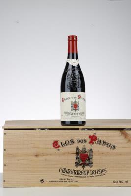 CHATEAUNEUF DU PAPE CLOS DES PAPES 2015 - Paul Avril - 12 Bottles - Owc 12