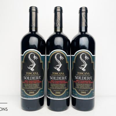 CASE BASSE 100% SANGIOVESE 2008 - Soldera - 3 Bottles