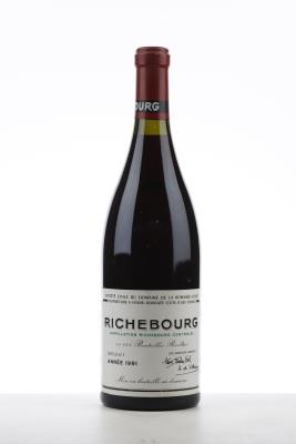 RICHEBOURG 1991 - Domaine de La Romanee Conti - 1 Bottle