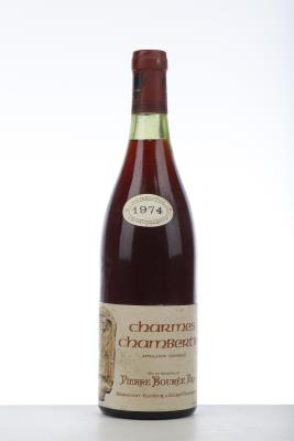 CHARMES CHAMBERTIN 1974 - Pierre Bouree - 1 Bottle
