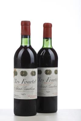 CLOS FOURTET 1973 - Mc - 2 Bottles